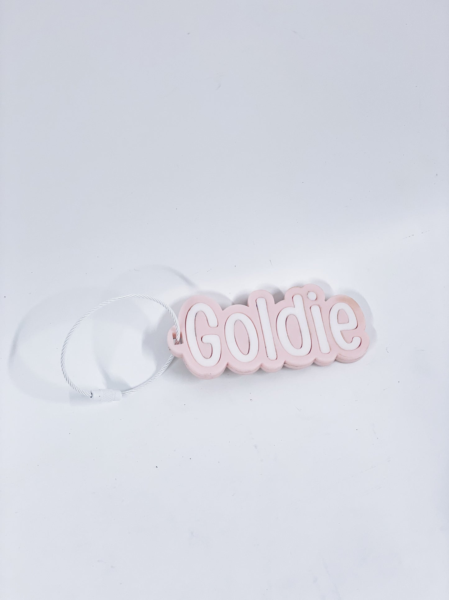 Double Layered Name Keyring