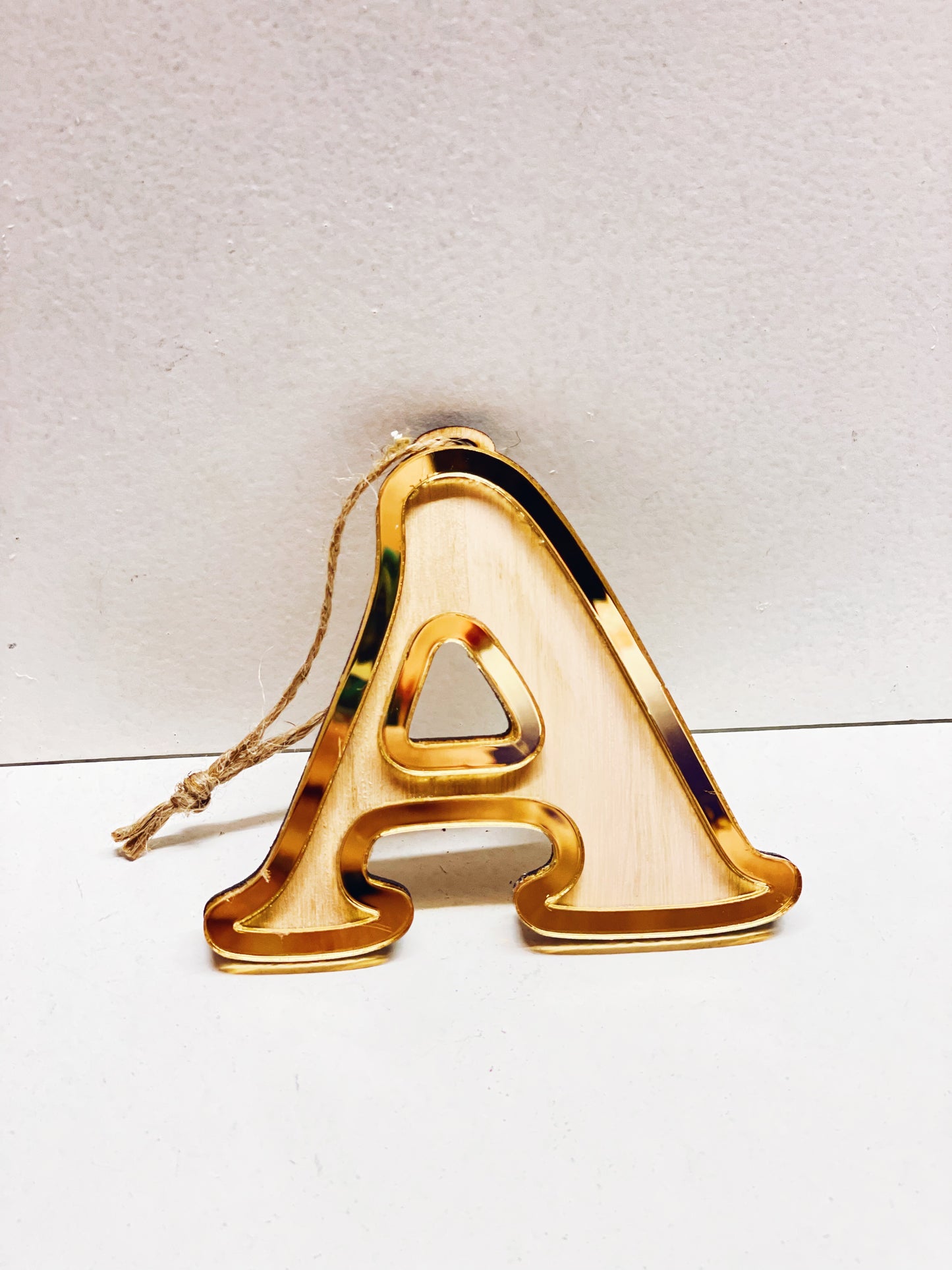 Alphabet Bauble - Acrylic