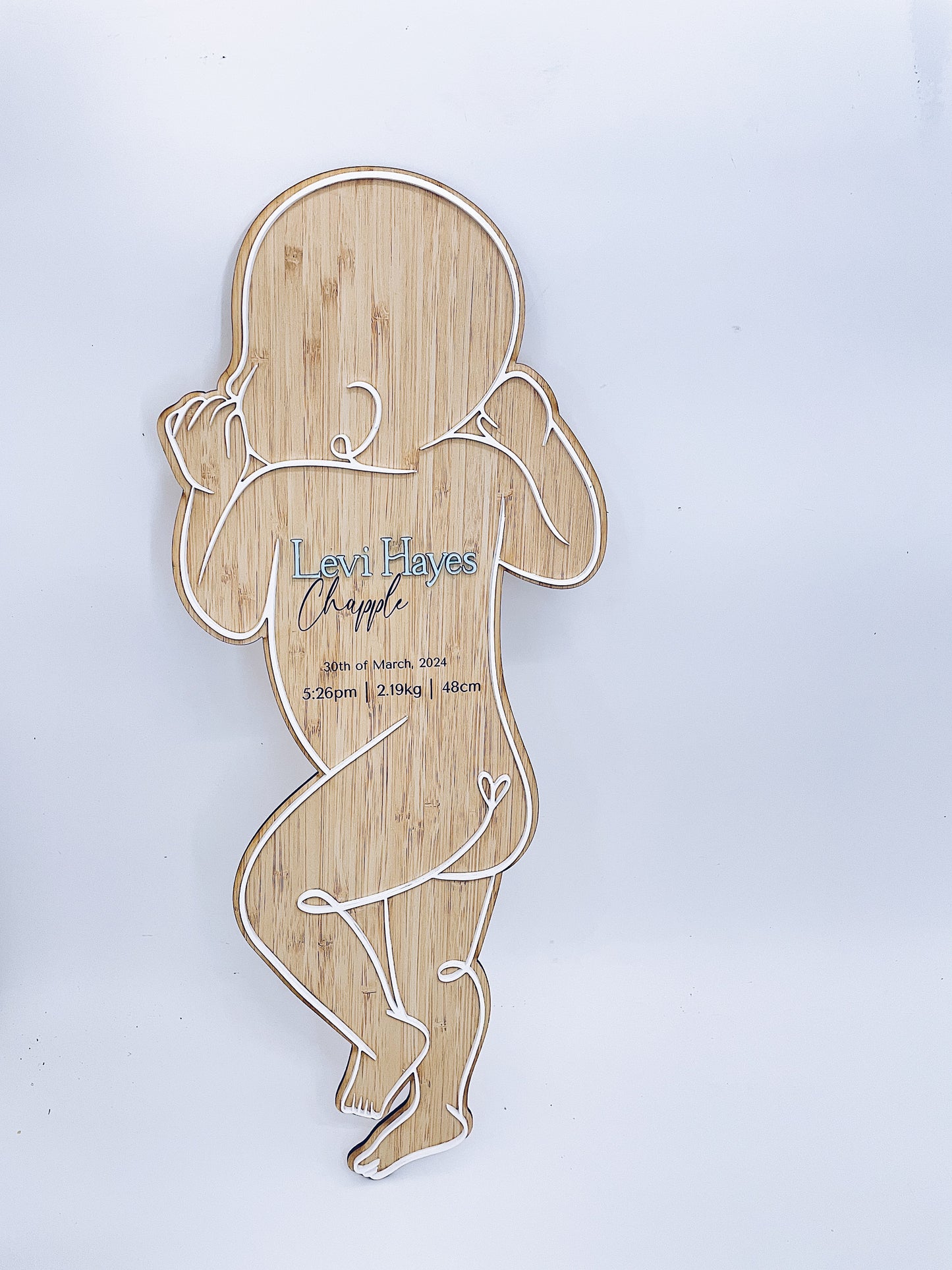 Baby Outline Plaque