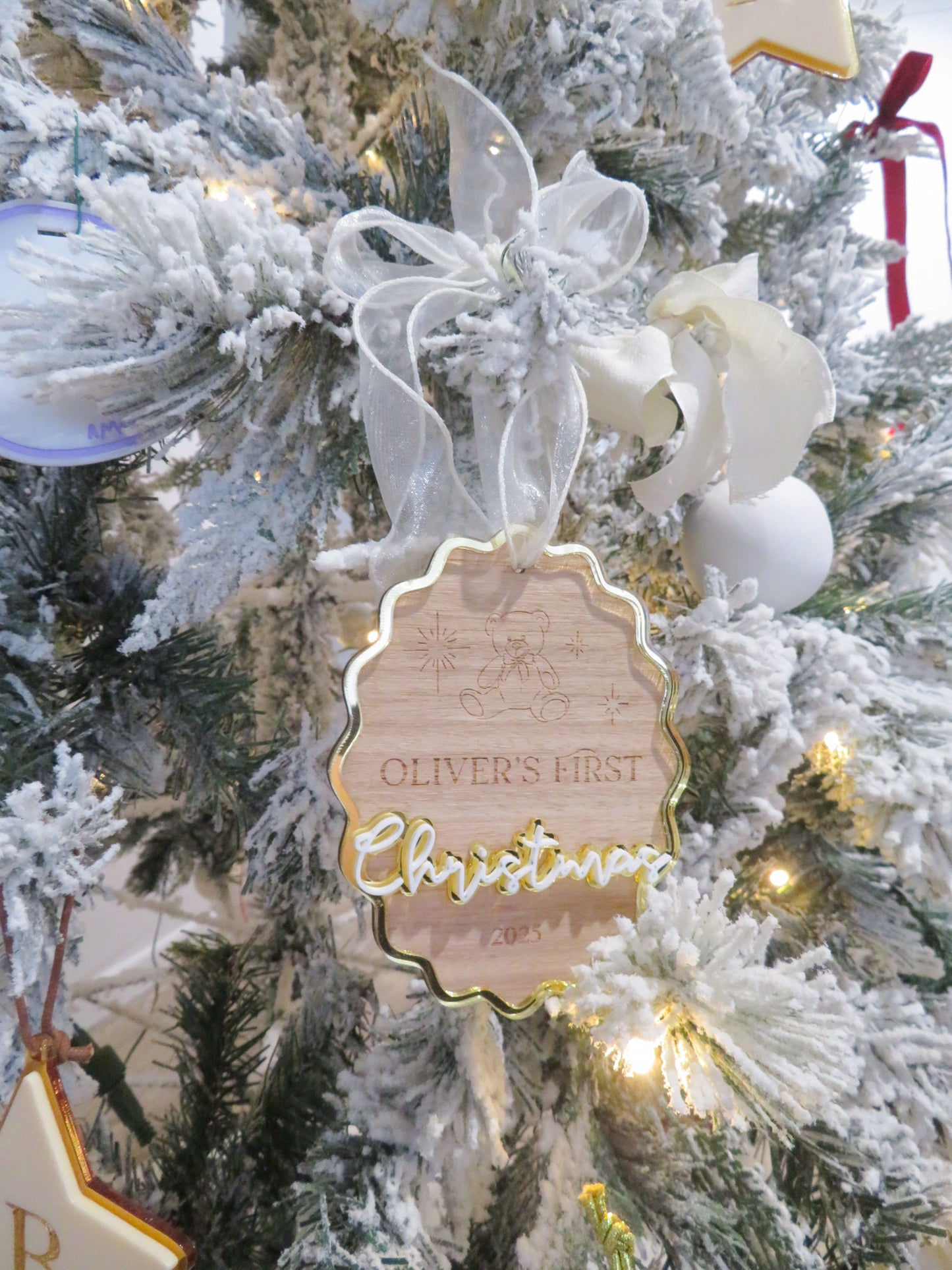 First Christmas bauble