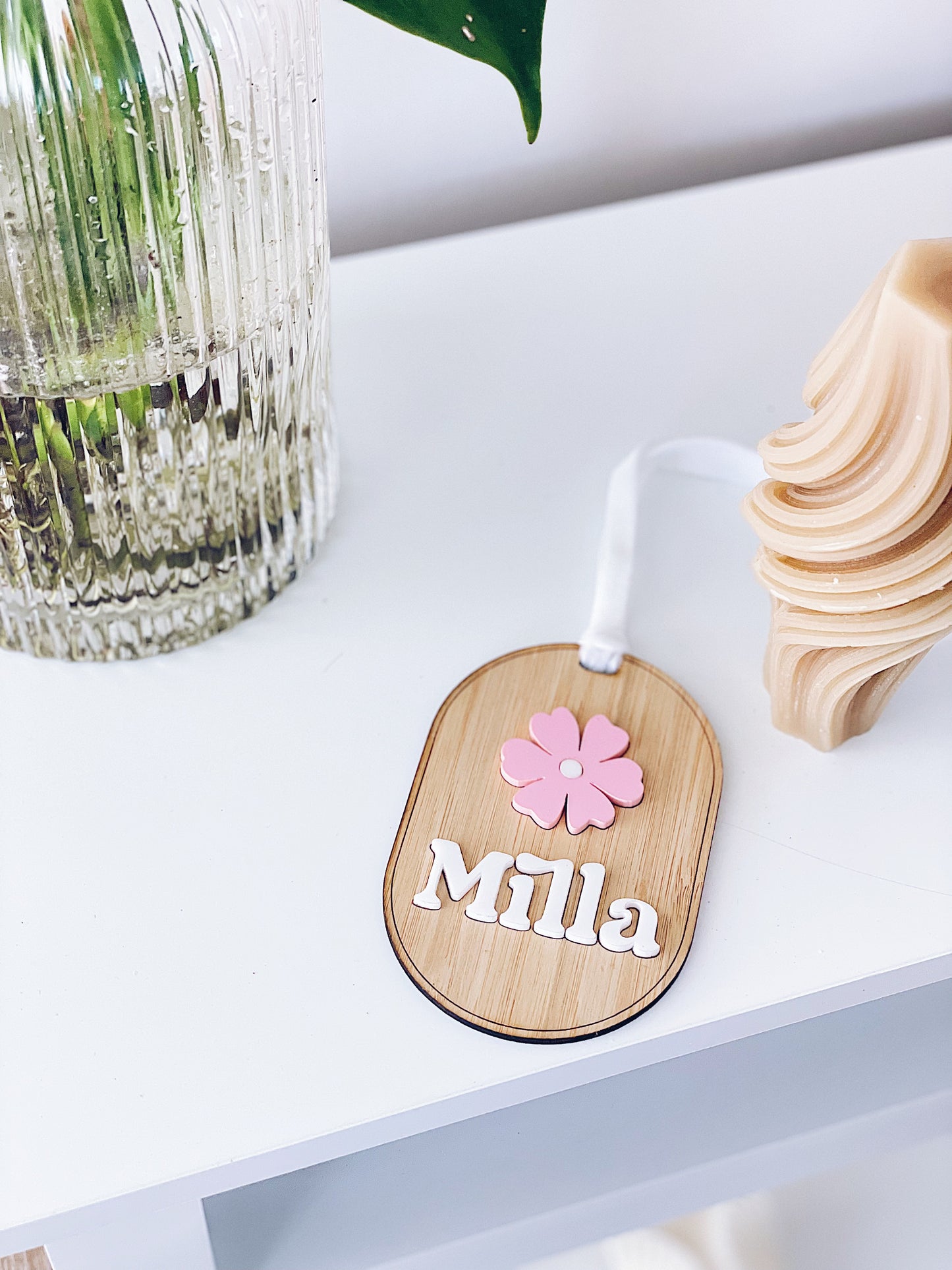 Oval Name/Image Bauble