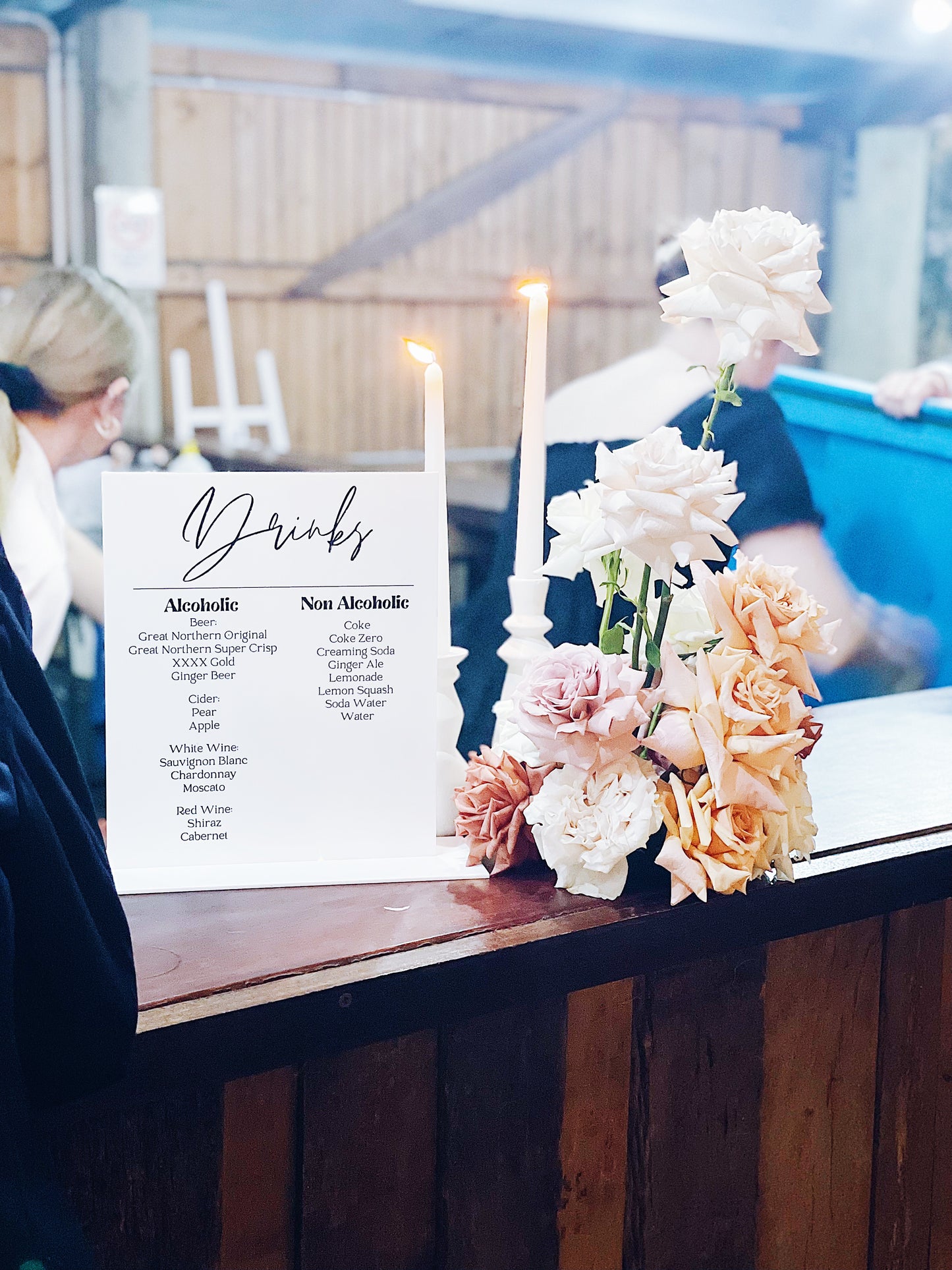 Bar Menu