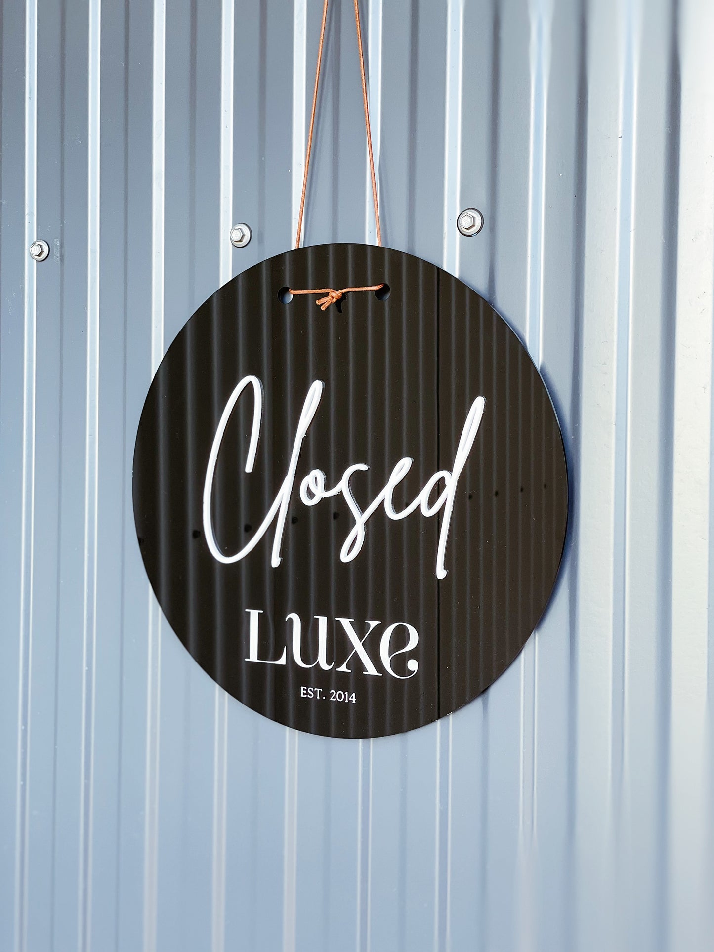 Acrylic OPEN/CLOSE sign