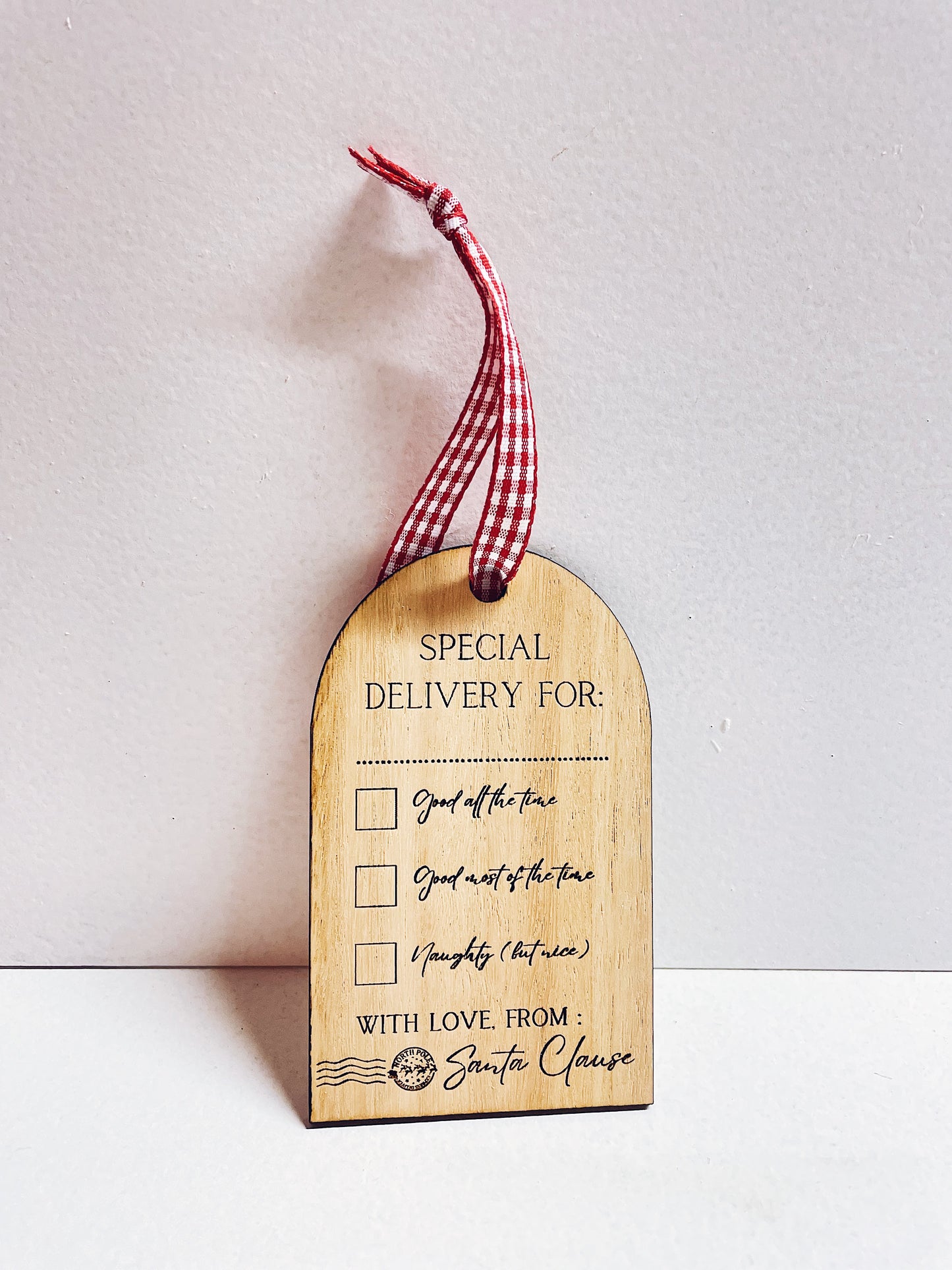 Present Tag From Santa