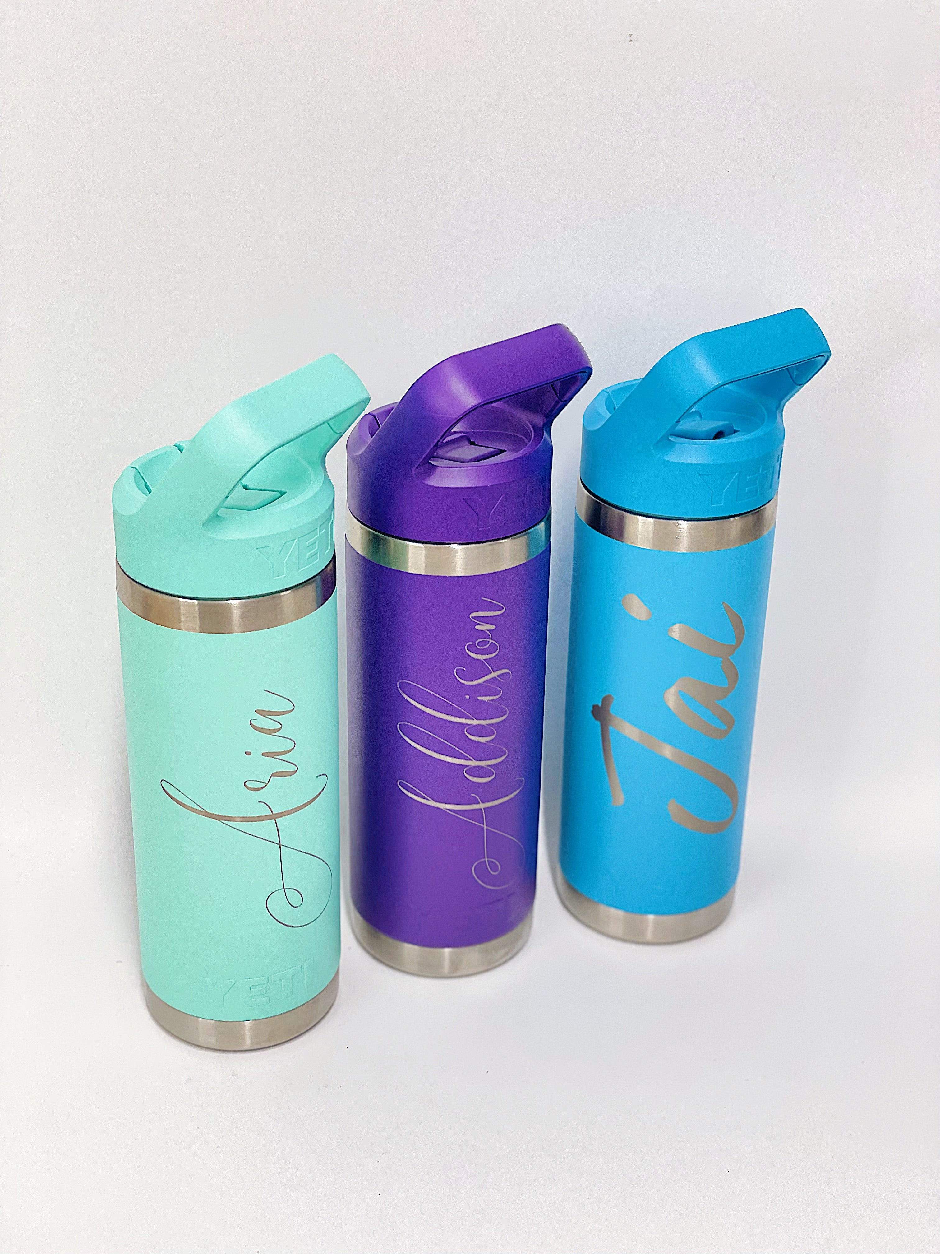 Yeti water bottle hot sale custom