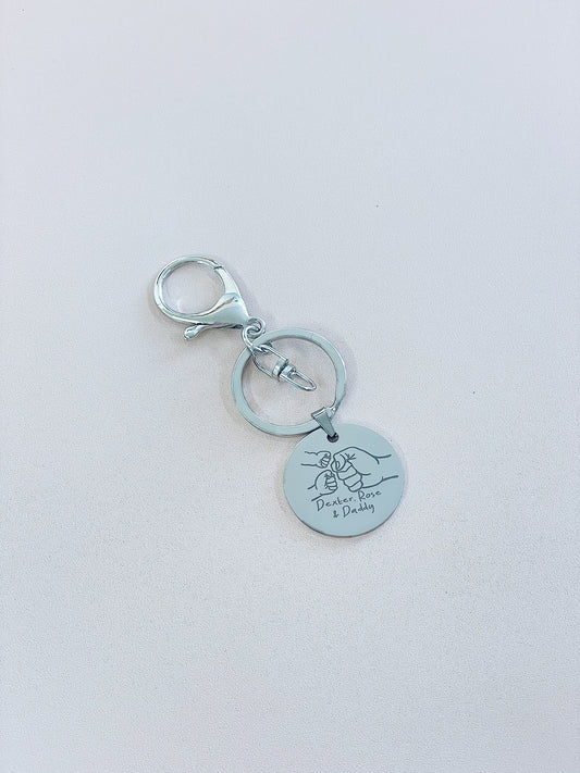 Engraved Keyring