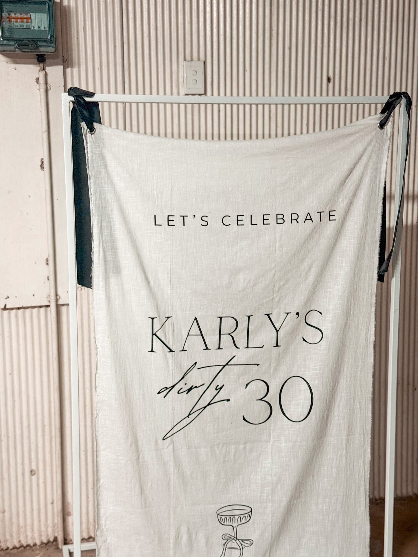 Linen Signage (Medium)