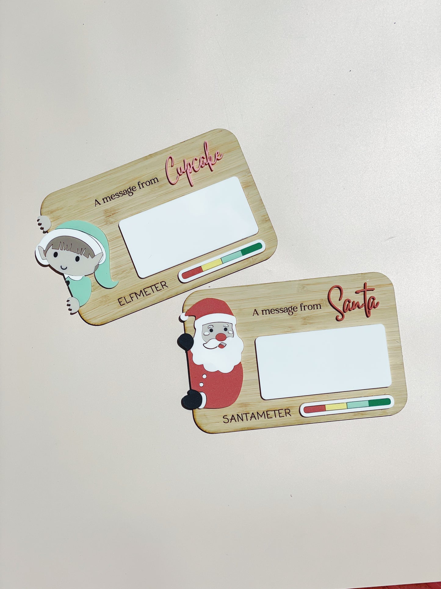 Santa & Elf boards