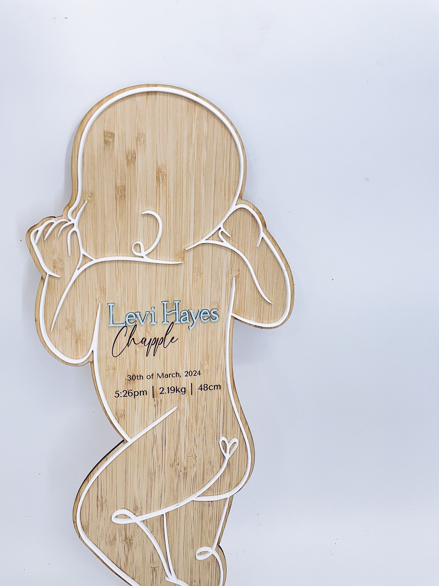 Baby Outline Plaque