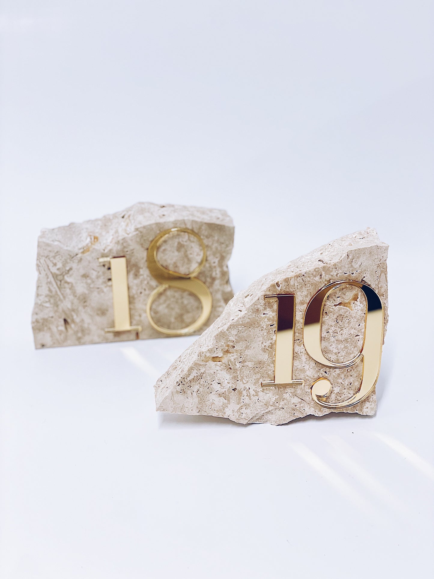 Stone Table Numbers