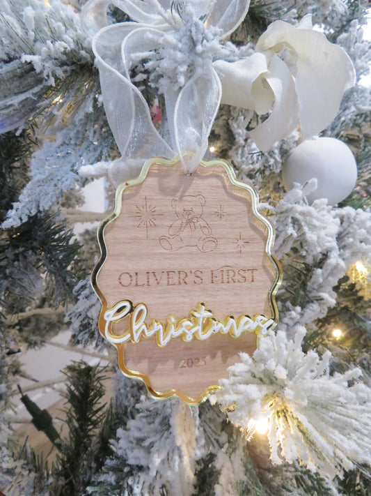 First Christmas bauble