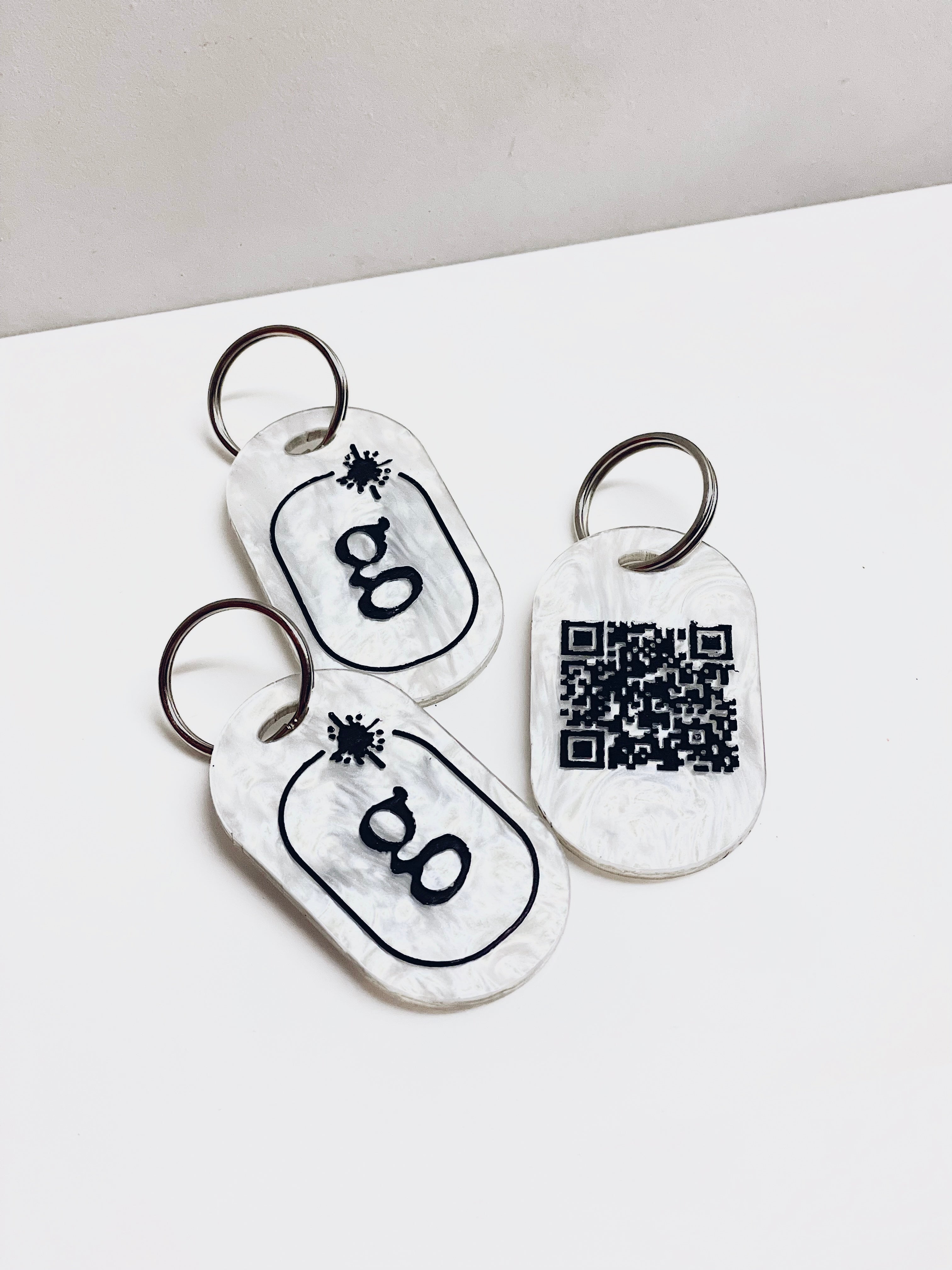 QR Keyring – KMF Crafts